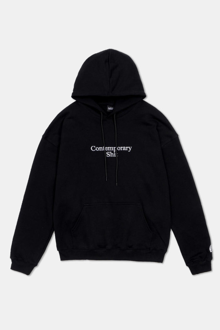 Contemporary Shit Hoodie Black / Samepaper