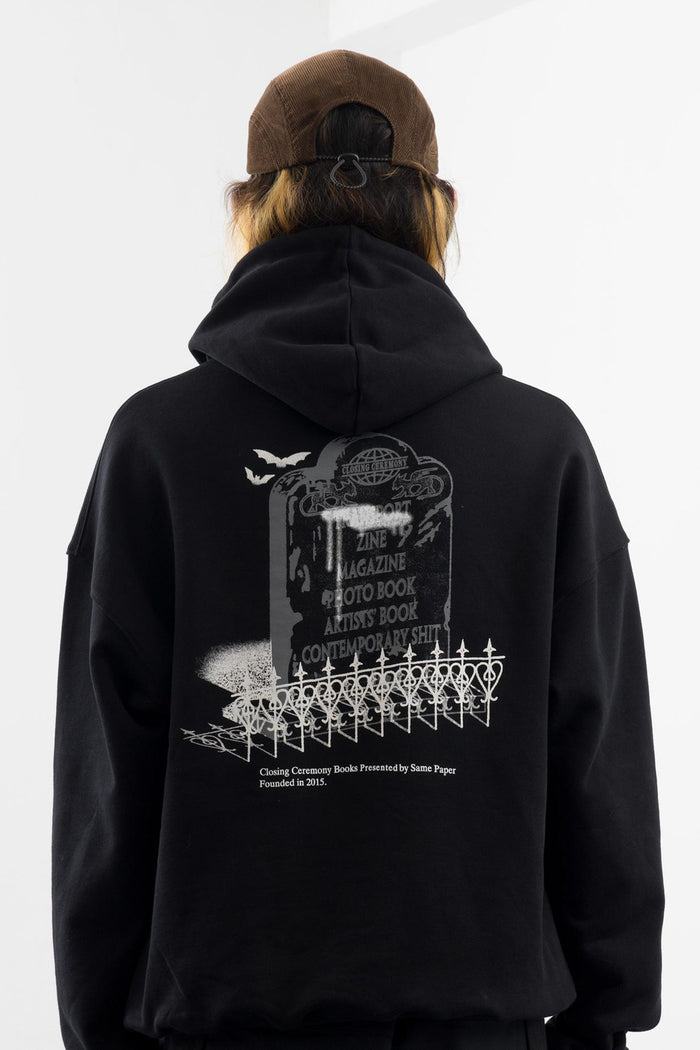 Contemporary Shit Hoodie Black / Samepaper