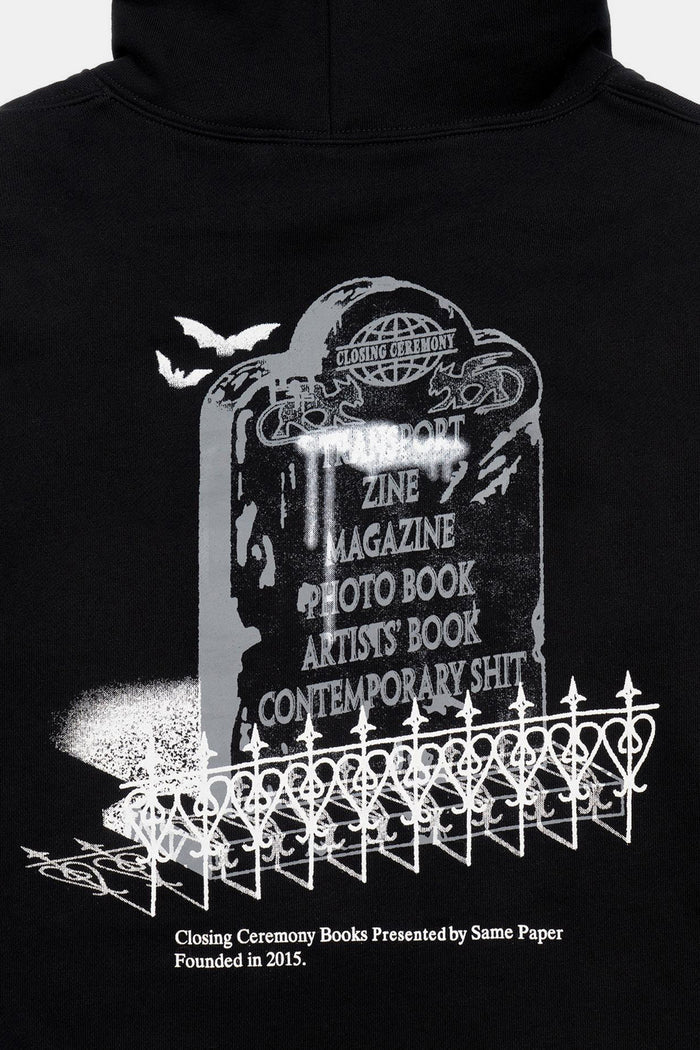 Contemporary Shit Hoodie Black / Samepaper