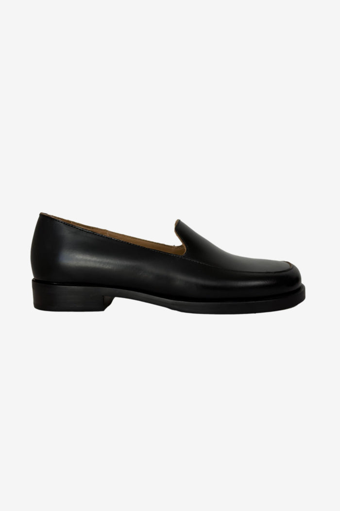 COS Square Toe Leather Loafers