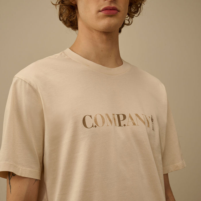 C.P. Company - Jersey 30/1 T-Shirt in Frozen Dew - Nigel Clare