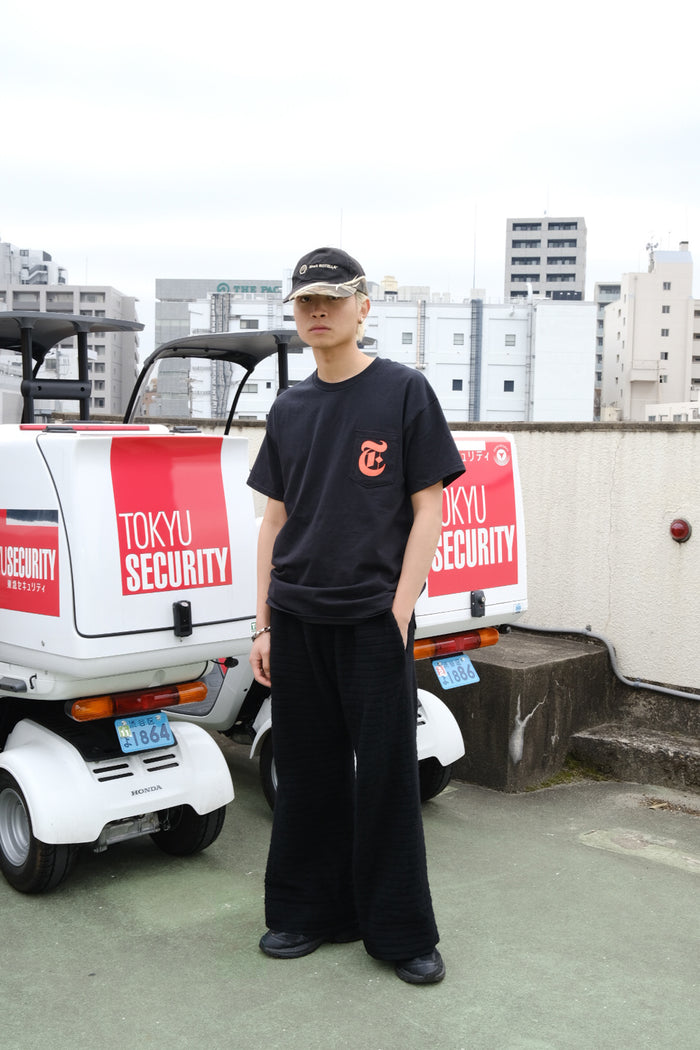 Crossword S/S Tee BLK / Tony Valentine NYC