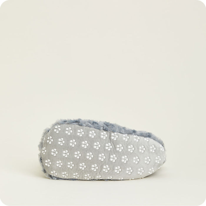 Gray Warmies Slippers for Comfort