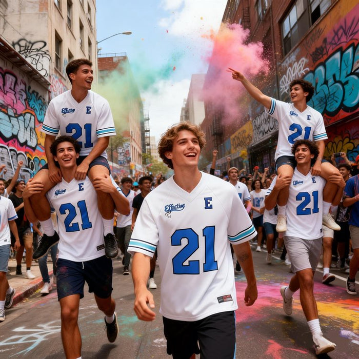 Custom American Football Fan Jersey