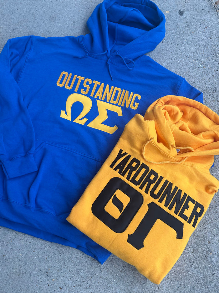 Custom Chapter Specific Stitched Hoodies