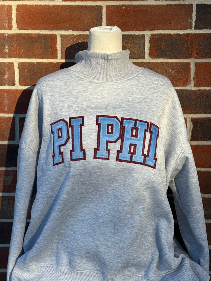 Custom Mock Neck Sweatshirts