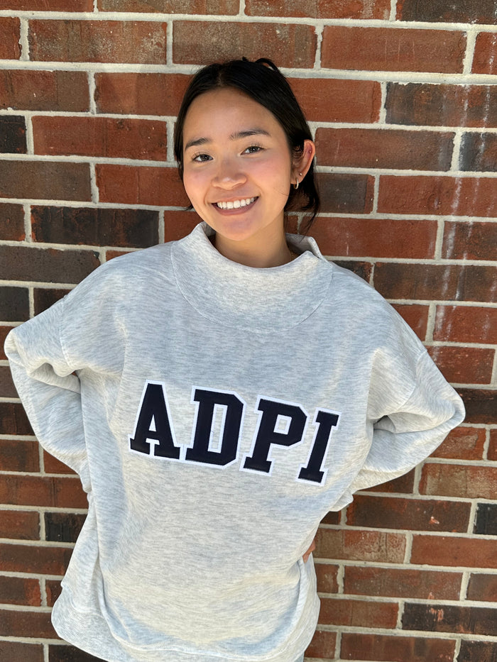Custom Mock Neck Sweatshirts