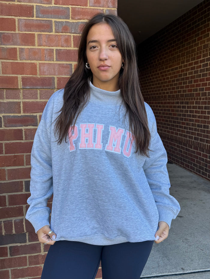 Custom Mock Neck Sweatshirts