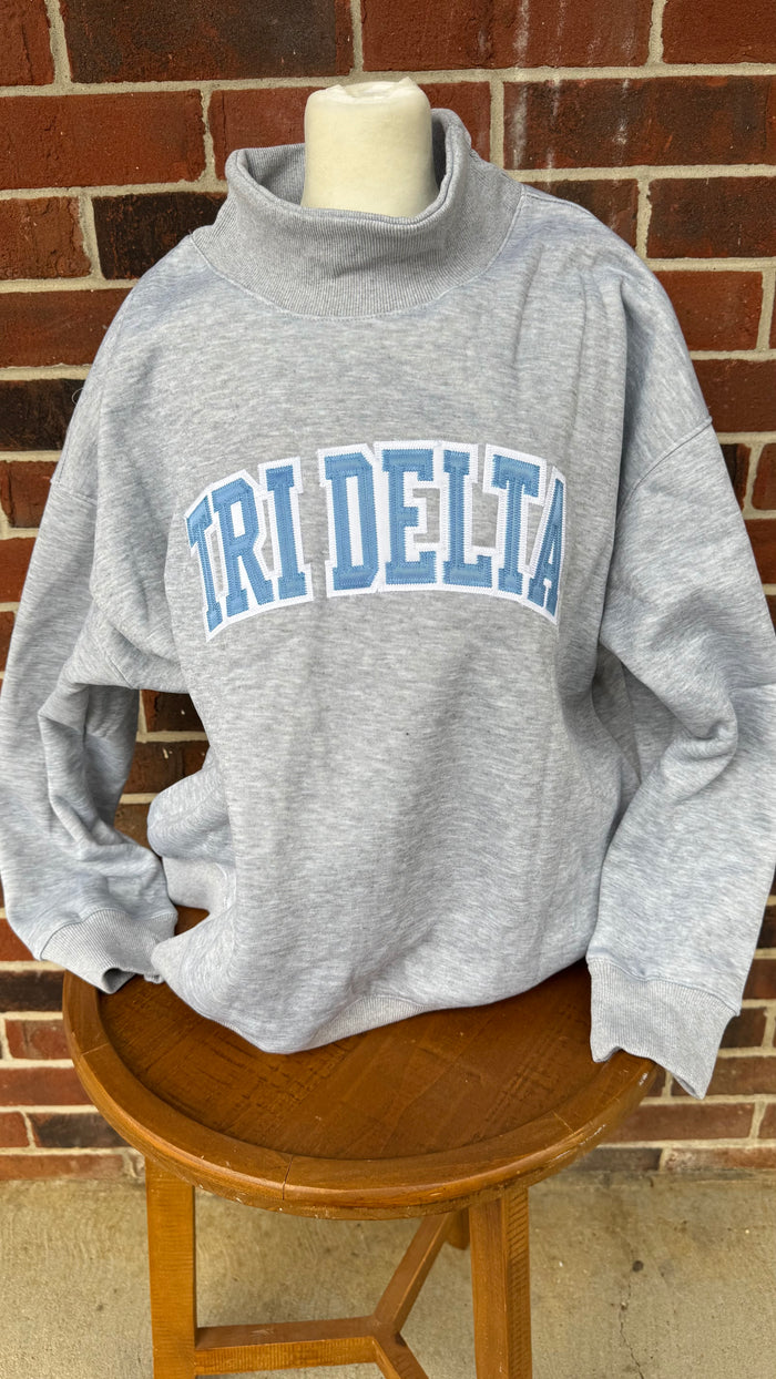 Custom Mock Neck Sweatshirts