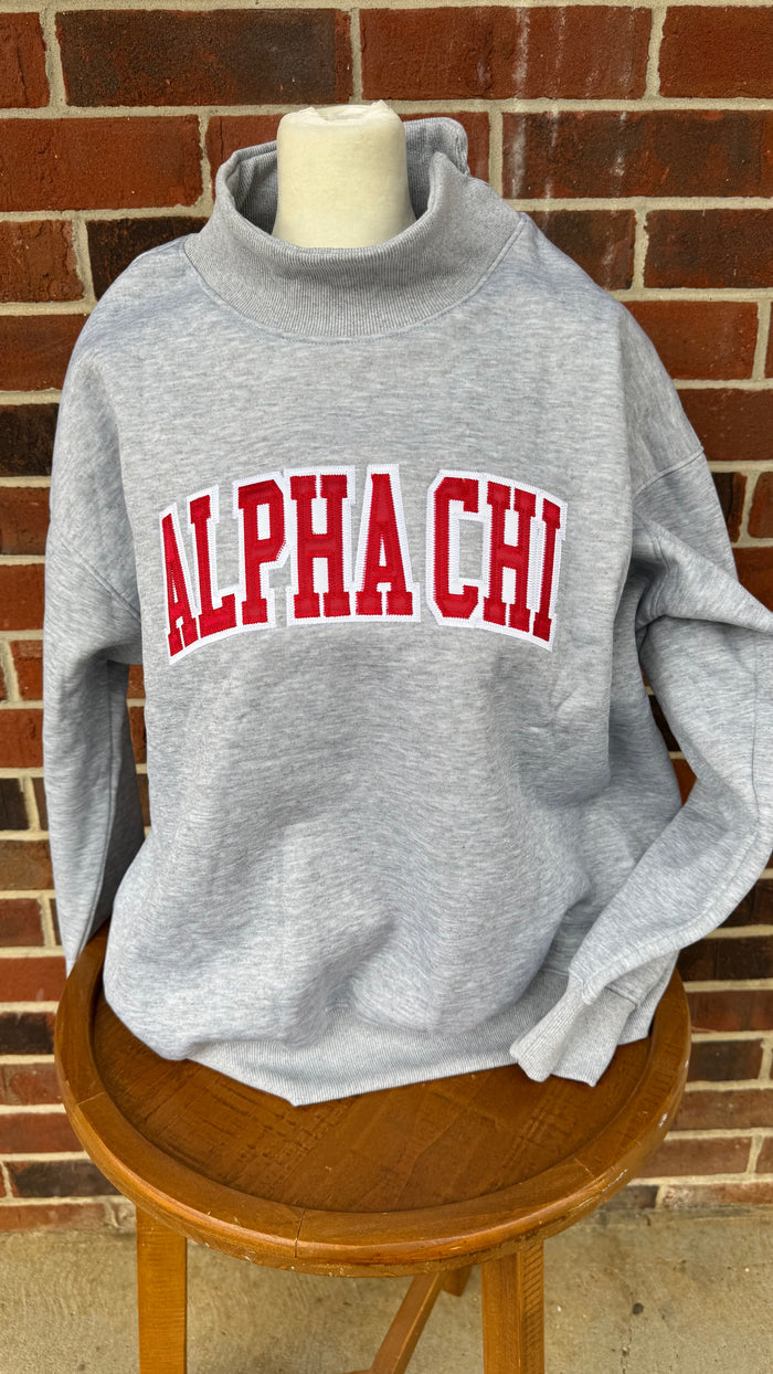 Custom Mock Neck Sweatshirts