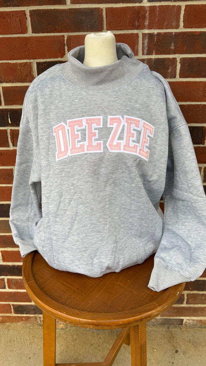 Custom Mock Neck Sweatshirts