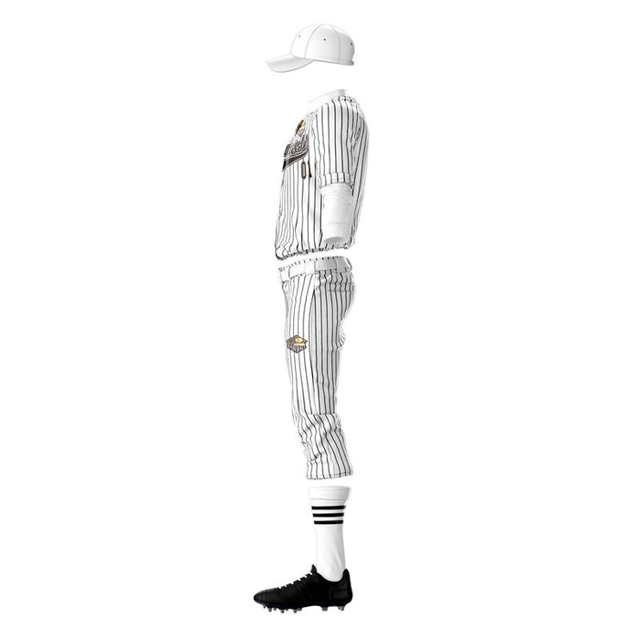 Custom Striped Baseball Uniform Package