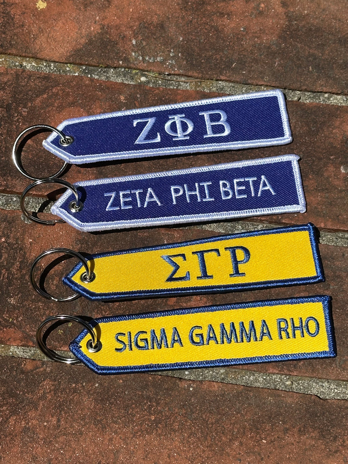 D9 - Embroidered Keychain