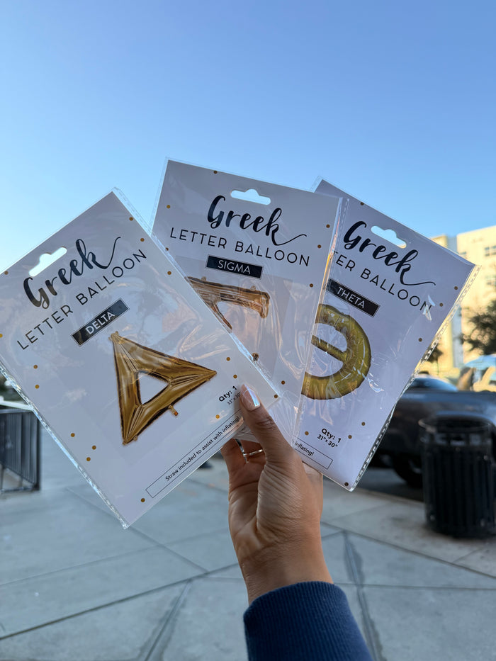D9 - Oversized Foil Letter Balloon Pack
