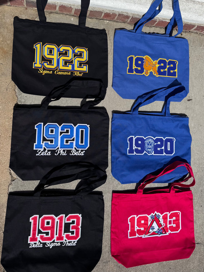 D9 - Sorority Campus Tote