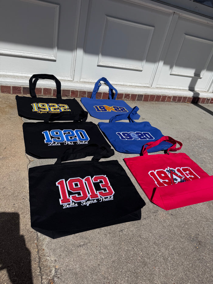 D9 - Sorority Campus Tote