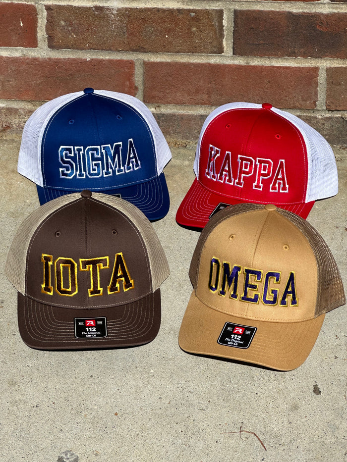 D9 Richardson Embroidered Hats