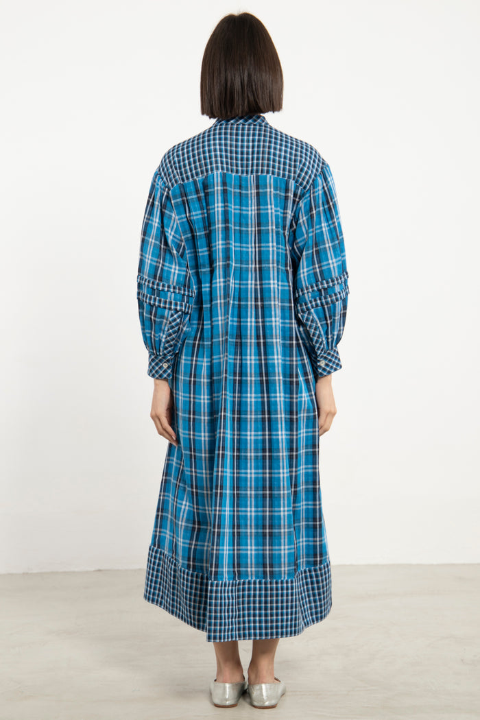 Dania Cotton Blue Dress