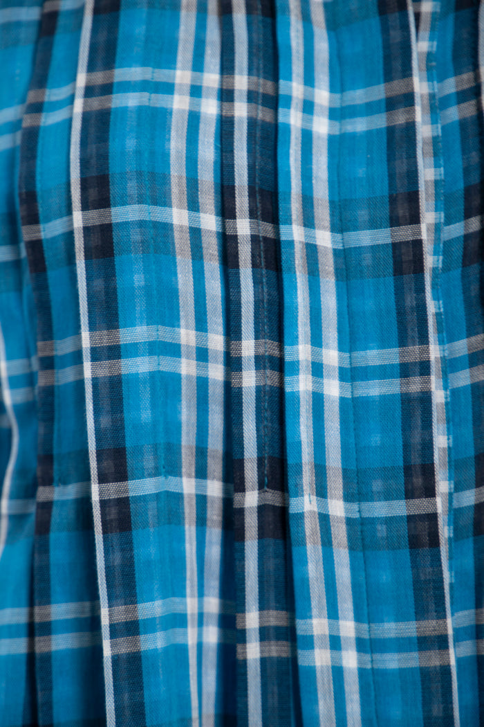 Dania Cotton Blue Dress