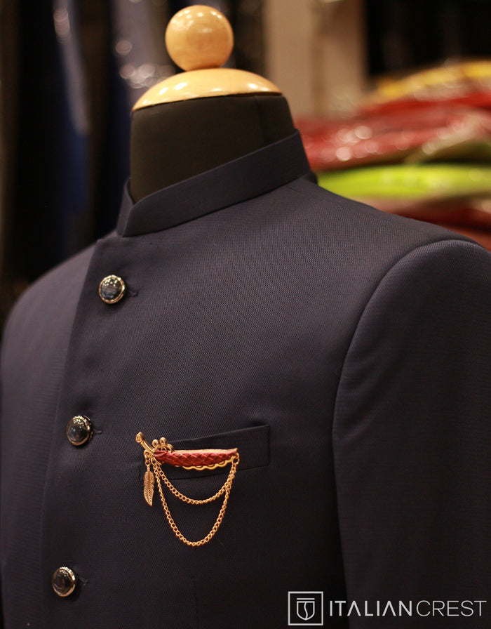 Dark Blue Jodhpuri Suit