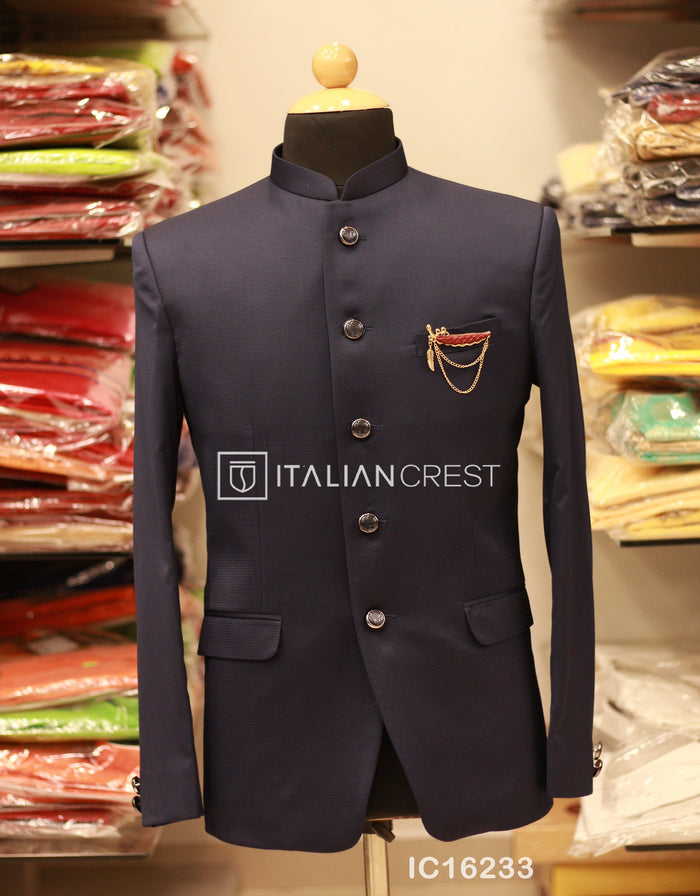 Dark Blue Jodhpuri Suit