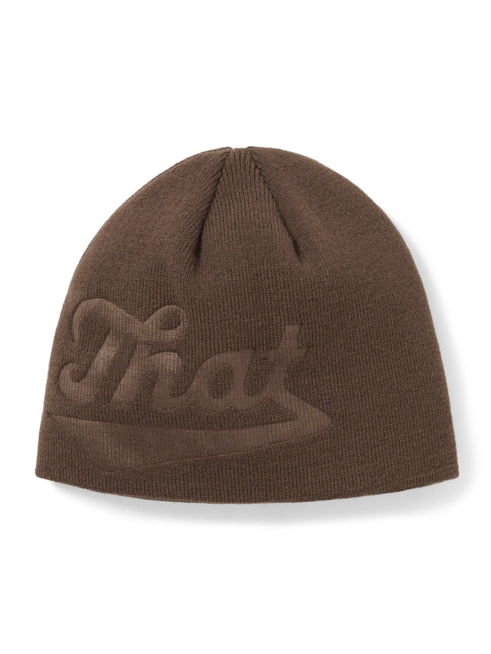 Debossed That No Cuff Beanie