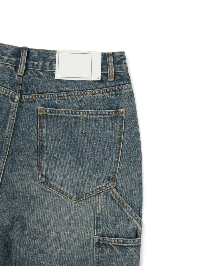 Denim Double Knee Pant