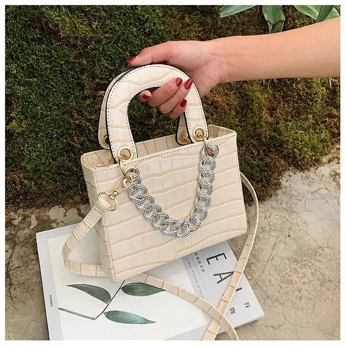 Diamond Textured Tote Handbags fashionnsio