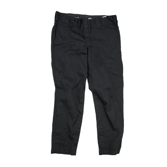 Dickies Flex Black Slim Fit Trousers - 31x26, Small - Army & Outdoors - Work Trousers