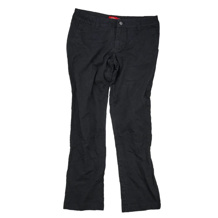 Dickies Women's Black Trousers - Size 9, Medium - Army & Outdoors - Jeans