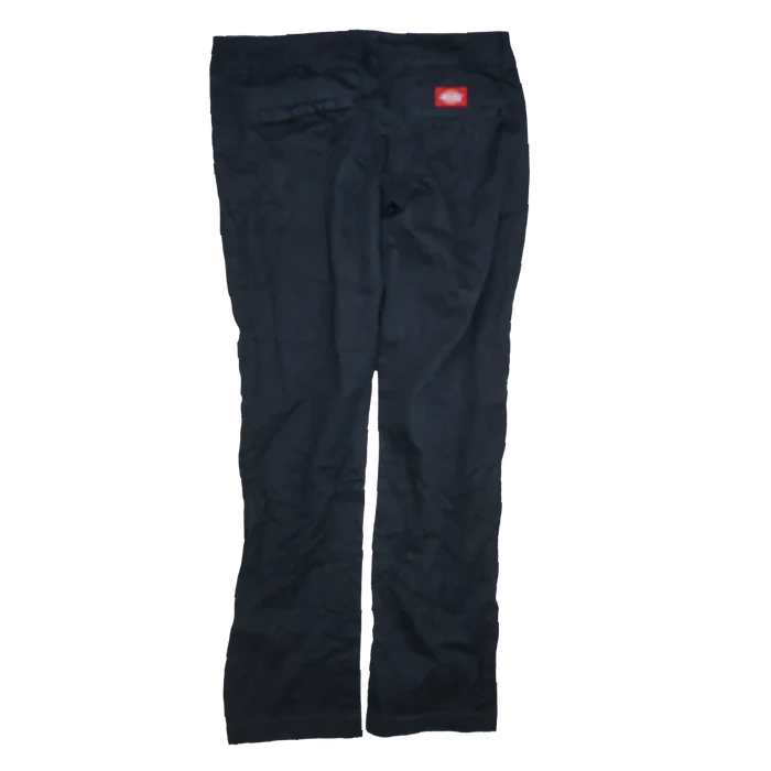 Dickies Women's Black Trousers - Size 9, Medium - Army & Outdoors - Jeans