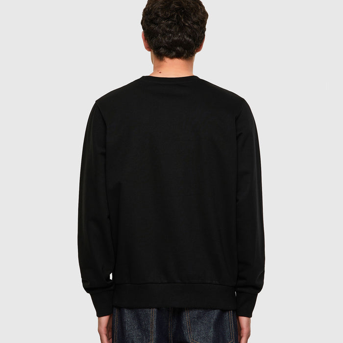 Diesel - S-GIRK-K12 Sweatshirt in Black - Nigel Clare