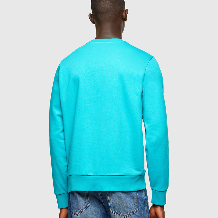 Diesel - S-GIRK-K12 Sweatshirt in Turquoise - Nigel Clare
