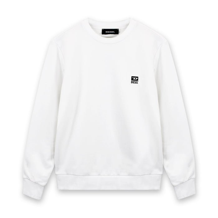 Diesel - S-GIRK-K12 Sweatshirt in White - Nigel Clare