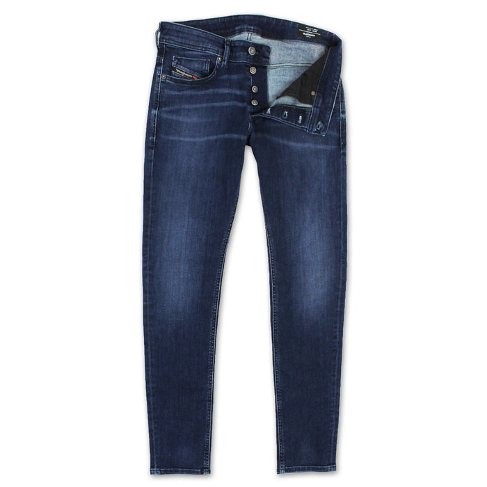 Diesel - Sleenker-X 009QI Skinny Jeans in Dark Blue - Nigel Clare