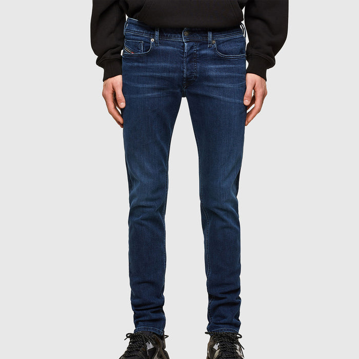 Diesel - Sleenker-X 009QI Skinny Jeans in Dark Blue - Nigel Clare