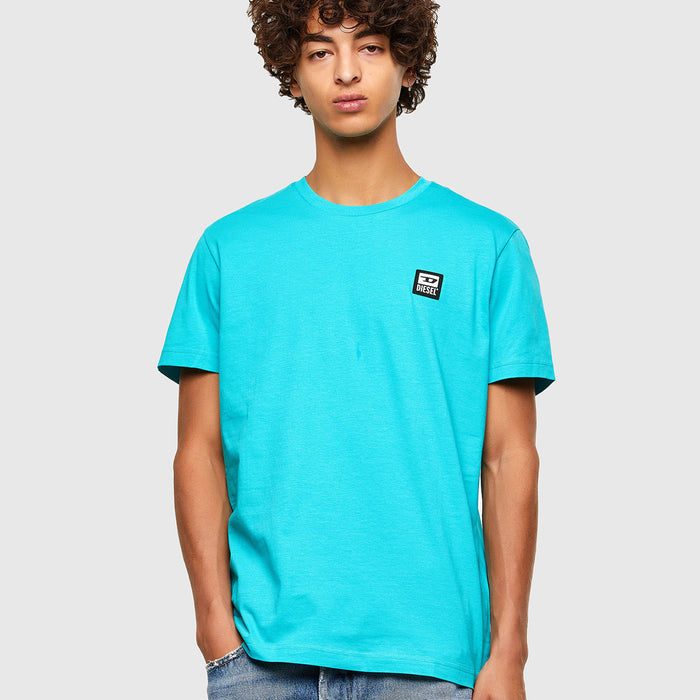 Diesel - T-DIEGOS-K30 T-Shirt in Turquoise - Nigel Clare