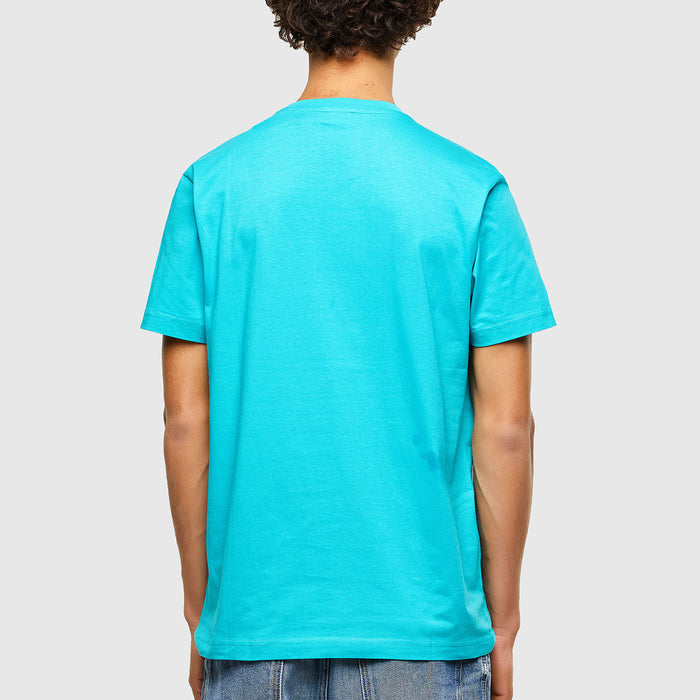 Diesel - T-DIEGOS-K30 T-Shirt in Turquoise - Nigel Clare