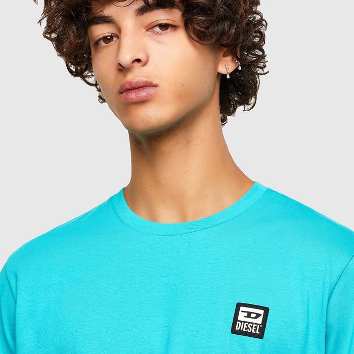 Diesel - T-DIEGOS-K30 T-Shirt in Turquoise - Nigel Clare