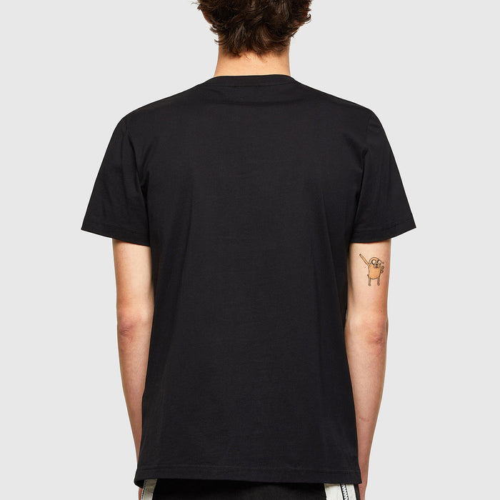 Diesel - T-DIEGOS-LAB T-Shirt in Black - Nigel Clare