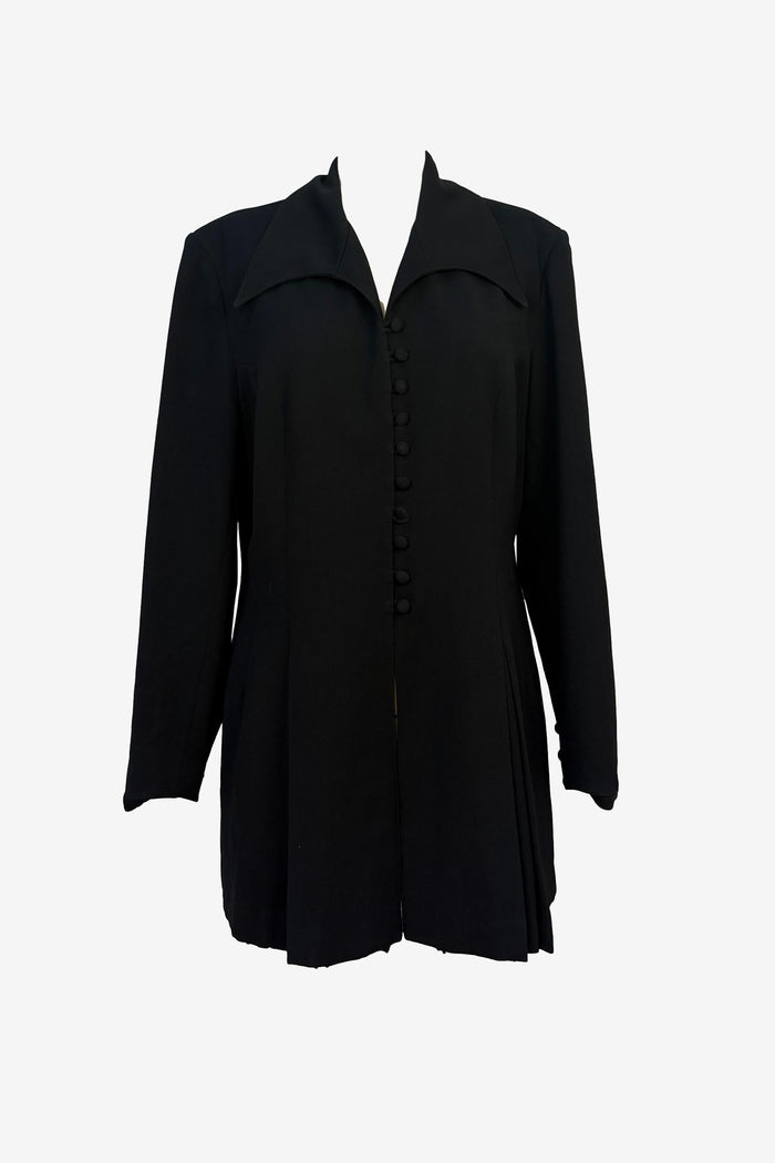 DIO Directions Black Button front blazer