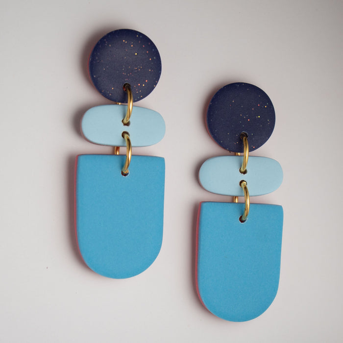 Drift Midnight Blue Earrings