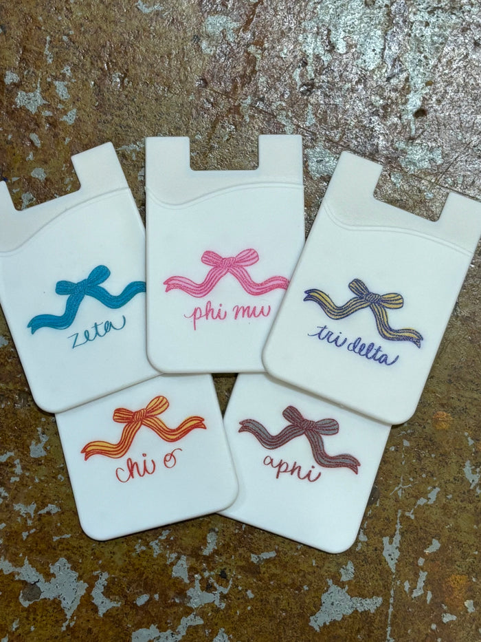 DT - Sorority Bow Phone Wallet