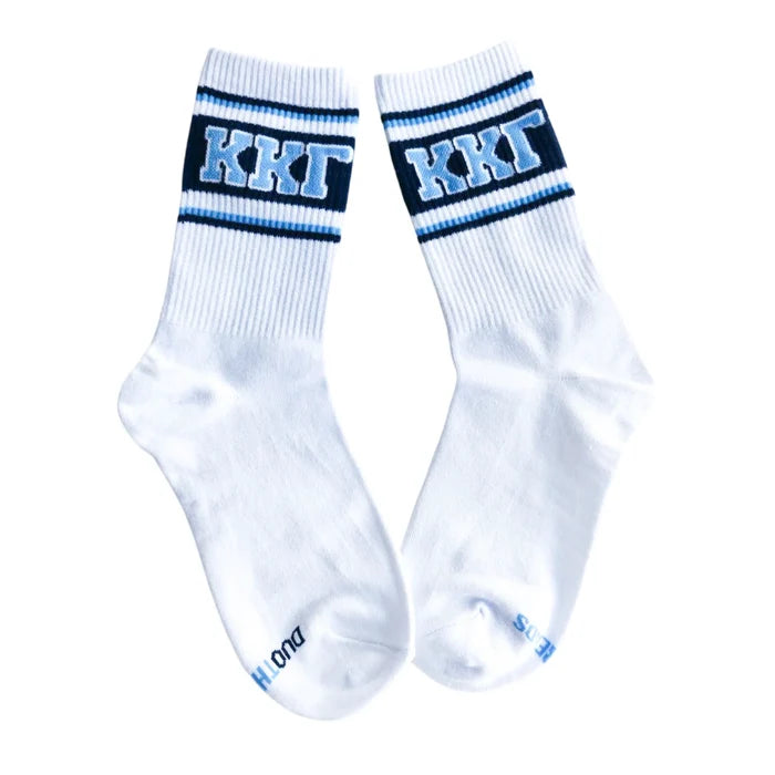 DT - Sorority Woven Crew Socks