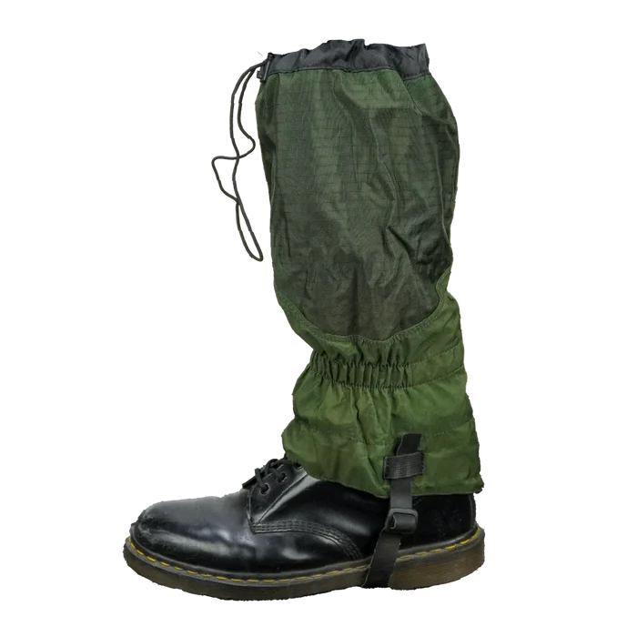 Dutch Army Olive Ripstop Gaiters - Dutch Army Surplus - Gaiters