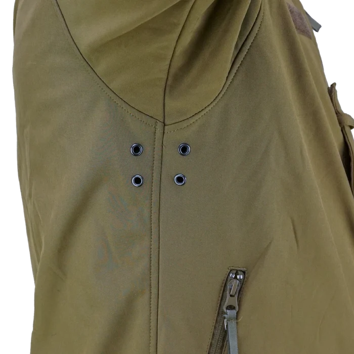 Dutch Army Olive Softshell Jacket - Dutch Army Surplus - Softshell Jacket