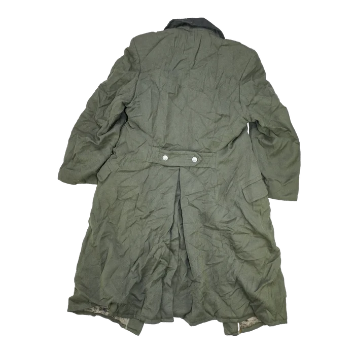 East German Army Olive Wool Overcoat - G48, Medium - East German Army Surplus - Great Coats