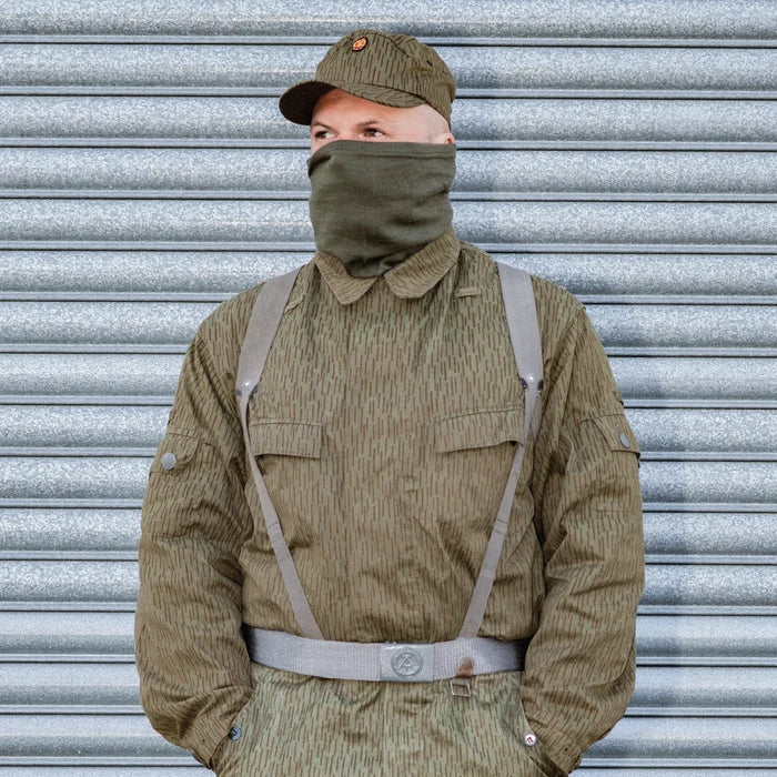 East German Rain Camouflage Shirt - Value Grade - East German Army Surplus - Field Shirts