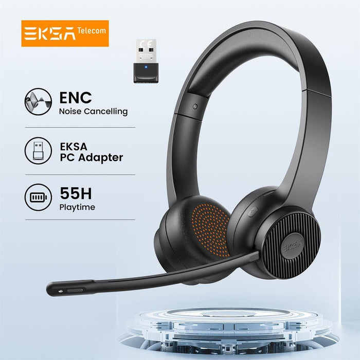 EKSA H16 Wireless Headset with Microphone Noise Cancelling - Dubai Offers Today