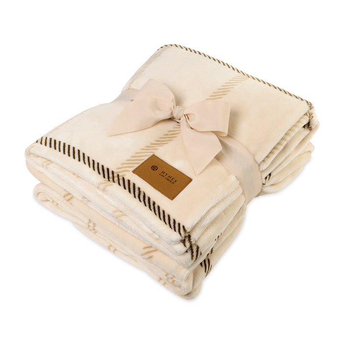 Elegant Lodge Throw Blanket